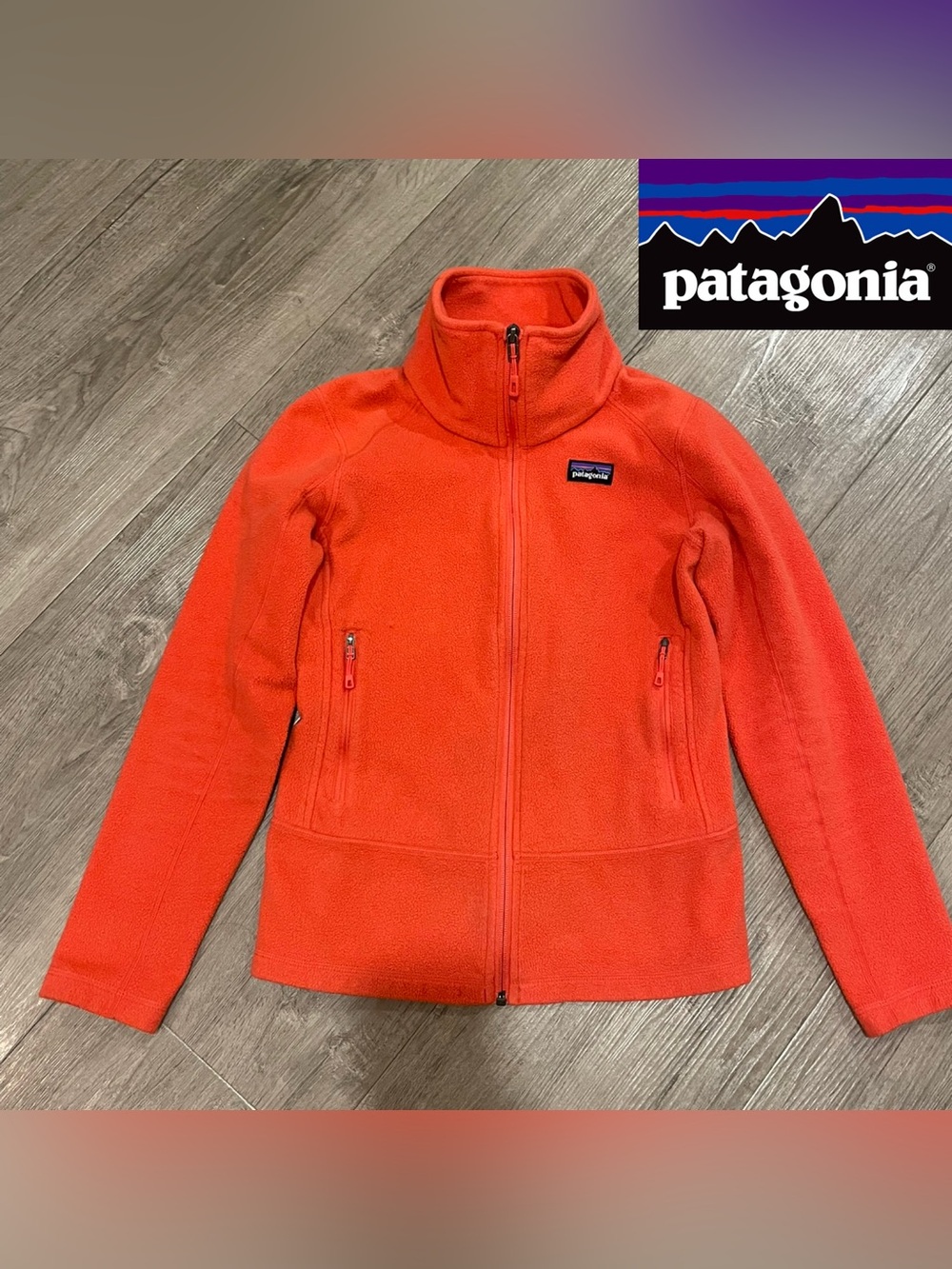 Patagonia® W's Emmilen Fleece Jacket in Orange